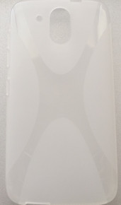 Силиконов гръб ТПУ X-Case за HTC Desire 526G dual sim / 526 / 526G+ прозрачен